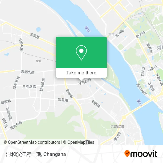 润和滨江府一期 map