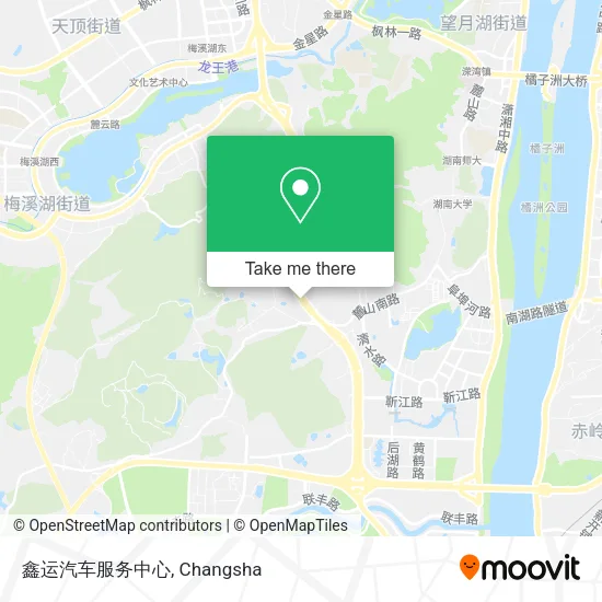 鑫运汽车服务中心 map