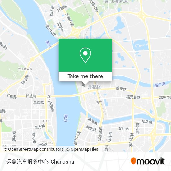 运鑫汽车服务中心 map