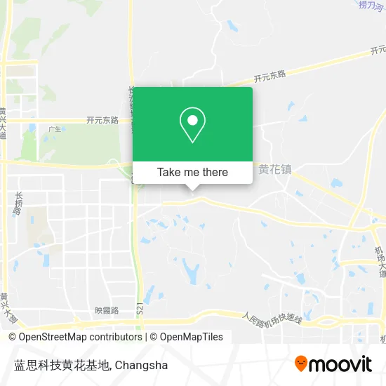 蓝思科技黄花基地 map