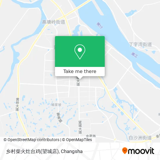 乡村柴火灶台鸡(望城店) map