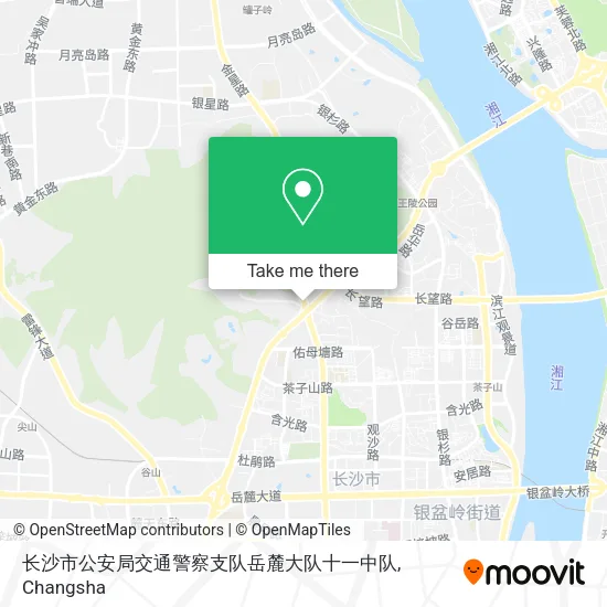 长沙市公安局交通警察支队岳麓大队十一中队 map