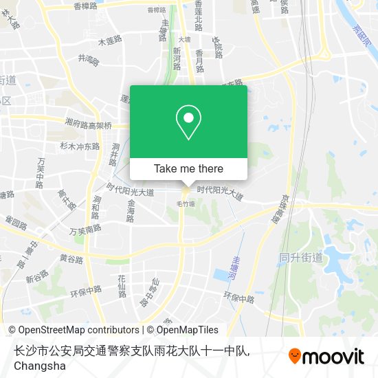 长沙市公安局交通警察支队雨花大队十一中队 map