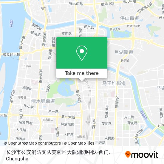 长沙市公安消防支队芙蓉区大队湘湖中队-西门 map