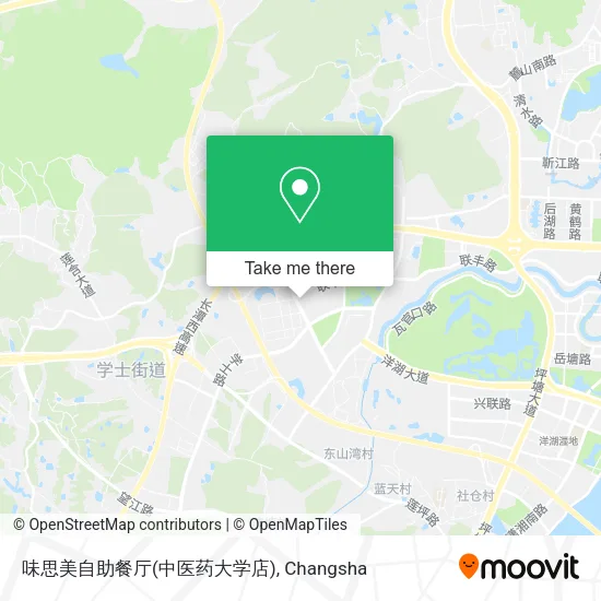 味思美自助餐厅(中医药大学店) map