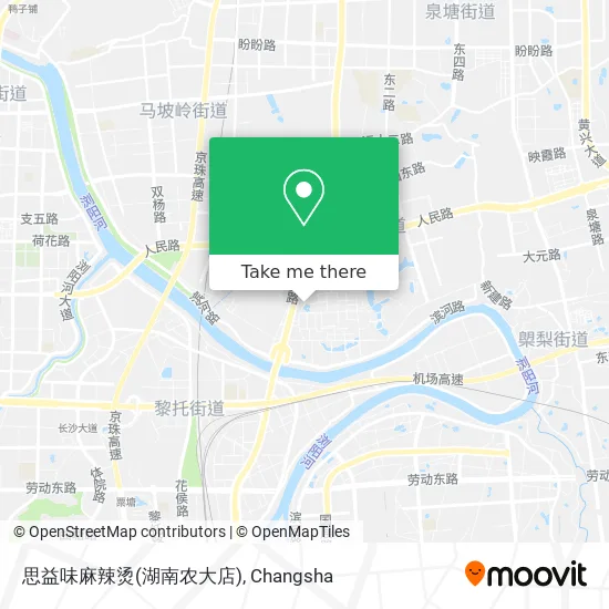 思益味麻辣烫(湖南农大店) map