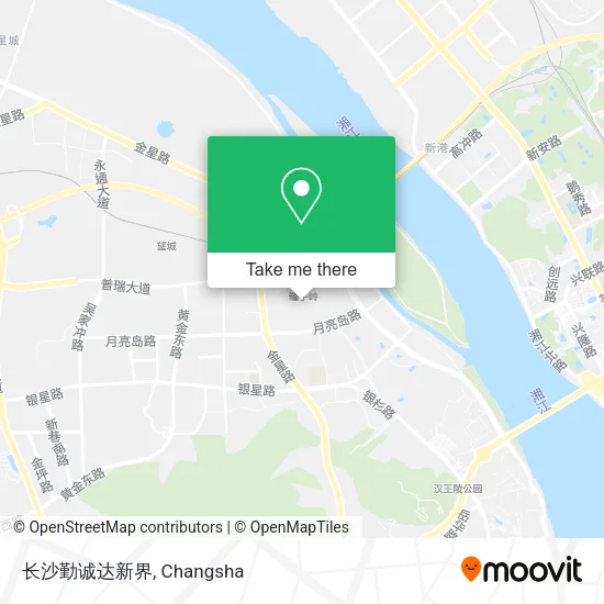 长沙勤诚达新界 map