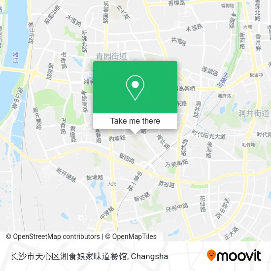 长沙市天心区湘食娘家味道餐馆 map