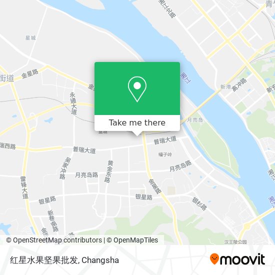 红星水果坚果批发 map