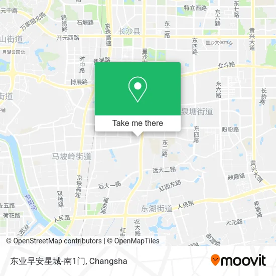 东业早安星城-南1门 map