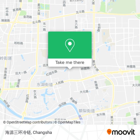 海源三环冷链 map