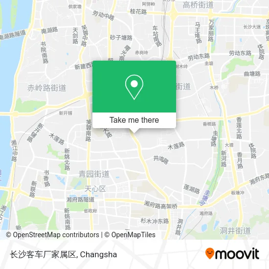长沙客车厂家属区 map