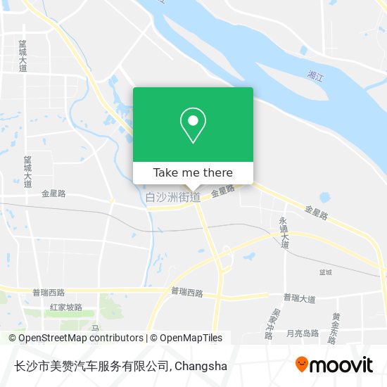 长沙市美赞汽车服务有限公司 map