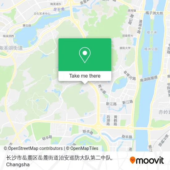 长沙市岳麓区岳麓街道治安巡防大队第二中队 map