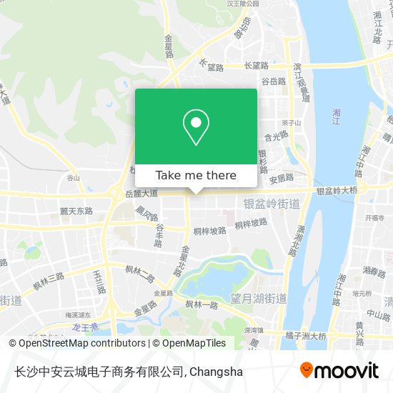 长沙中安云城电子商务有限公司 map