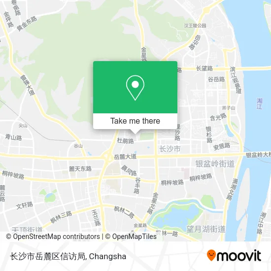 长沙市岳麓区信访局 map