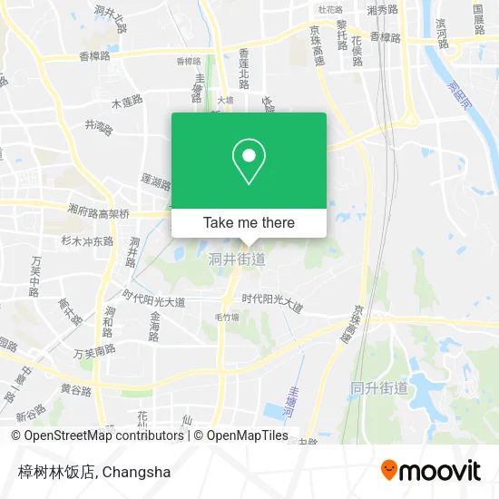樟树林饭店 map