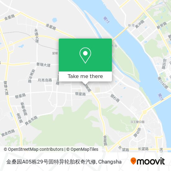 金桑园A05栋29号固特异轮胎权奇汽修 map