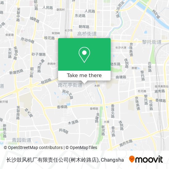 长沙鼓风机厂有限责任公司(树木岭路店) map