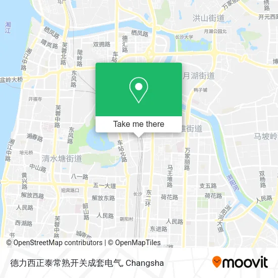德力西正泰常熟开关成套电气 map