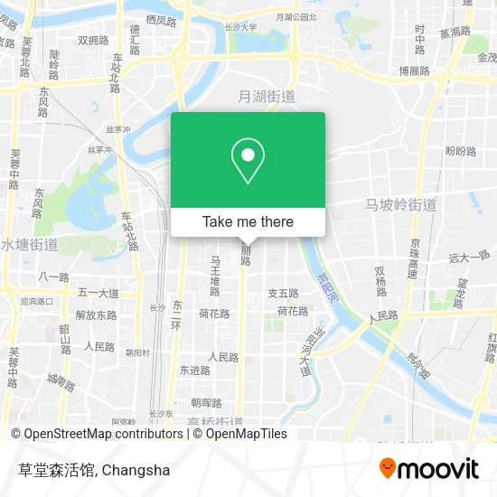 草堂森活馆 map