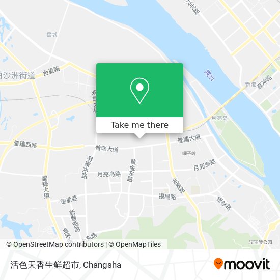 活色天香生鲜超市 map