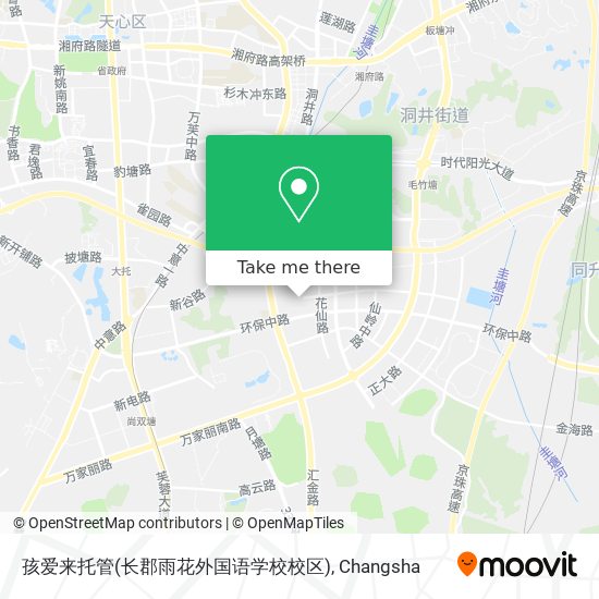 孩爱来托管(长郡雨花外国语学校校区) map