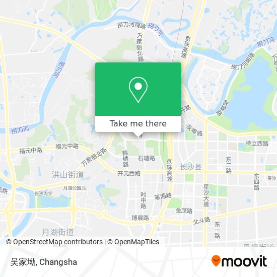 吴家坳 map