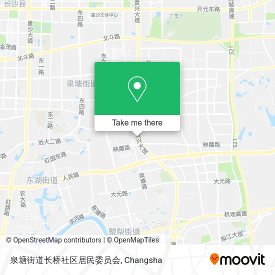 泉塘街道长桥社区居民委员会 map
