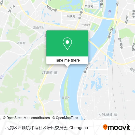 岳麓区坪塘镇坪塘社区居民委员会 map