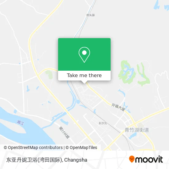 东亚丹妮卫浴(湾田国际) map