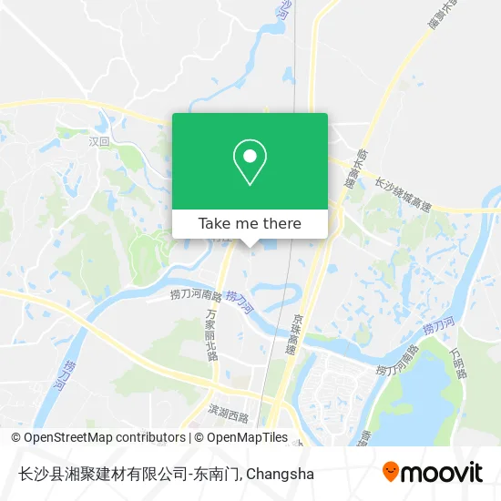长沙县湘聚建材有限公司-东南门 map