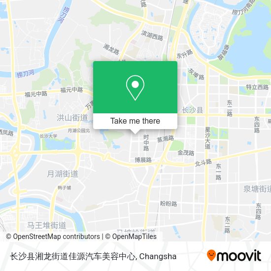 长沙县湘龙街道佳源汽车美容中心 map
