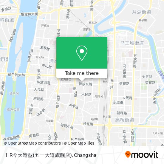 HR今天造型(五一大道旗舰店) map