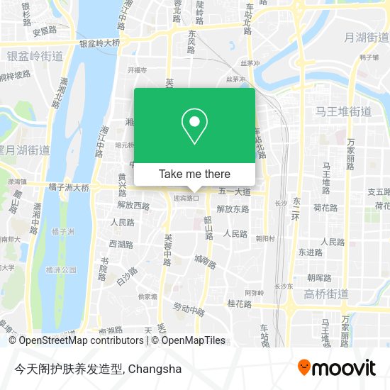 今天阁护肤养发造型 map