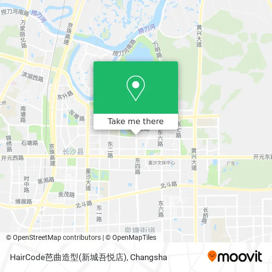 HairCode芭曲造型(新城吾悦店) map