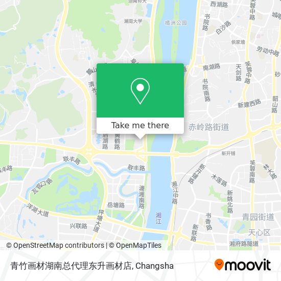 青竹画材湖南总代理东升画材店 map