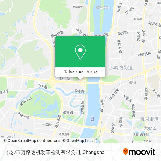 长沙市万路达机动车检测有限公司 map
