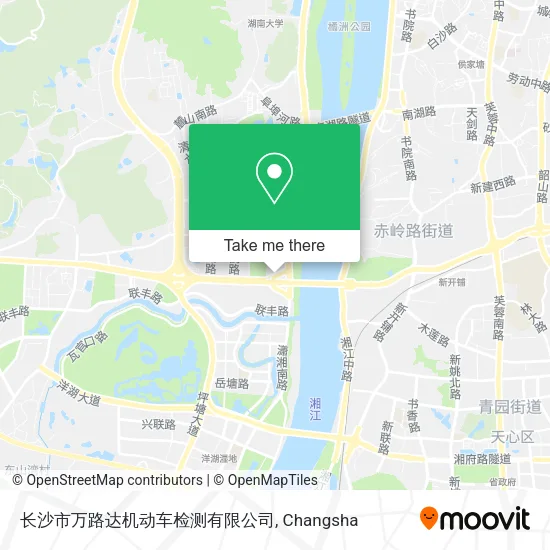 长沙市万路达机动车检测有限公司 map