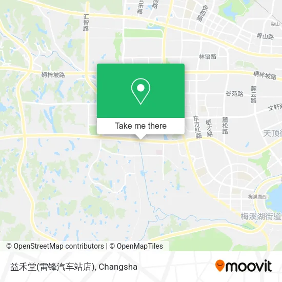 益禾堂(雷锋汽车站店) map