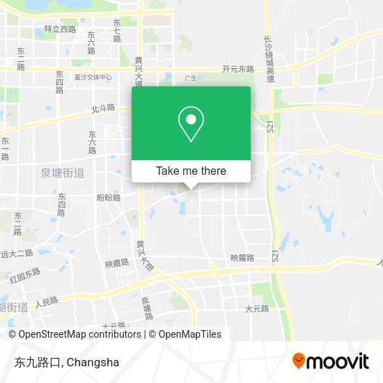 东九路口 map