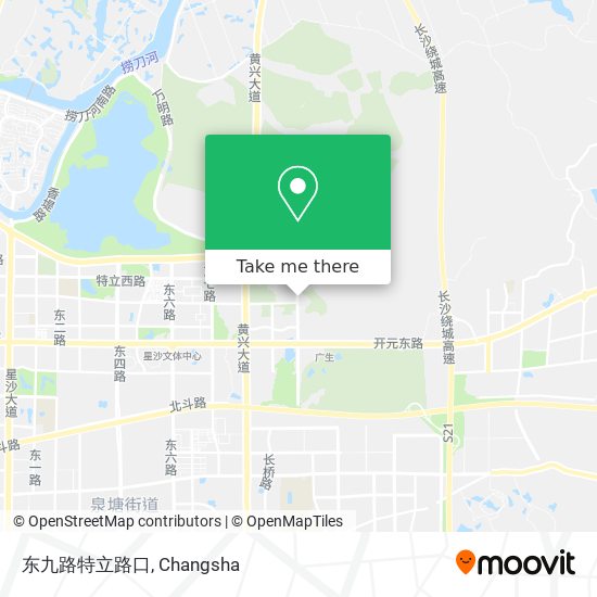 东九路特立路口 map