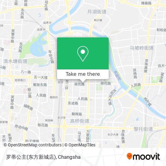 罗蒂公主(东方新城店) map