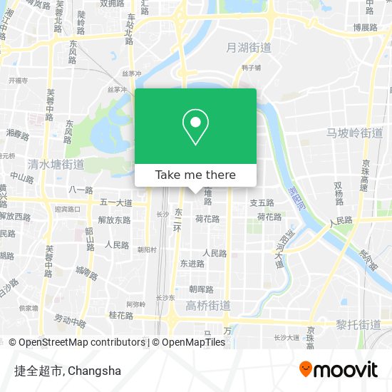 捷全超市 map