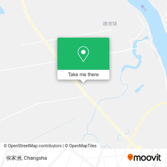 侯家洲 map
