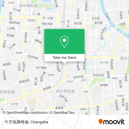 午艺电脑维修 map