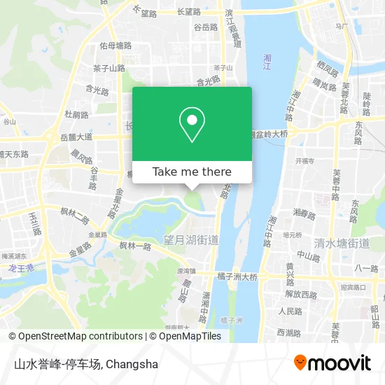 山水誉峰-停车场 map