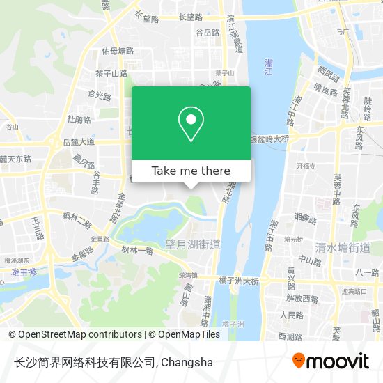 长沙简界网络科技有限公司 map