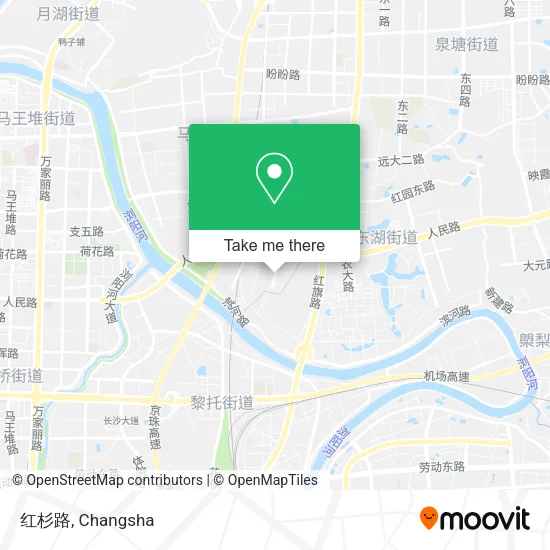 红杉路 map