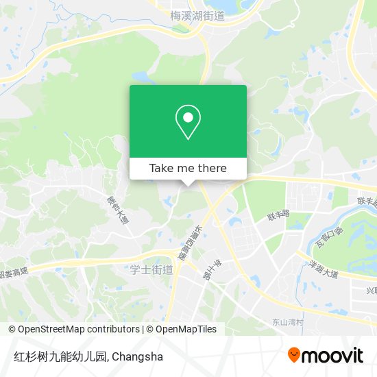 红杉树九能幼儿园 map